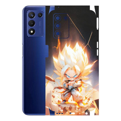 Realme Phone Skins (All Models) - Goku Dragon Cute Anime - Matte Finish (M-131) Realme 9 5G SE