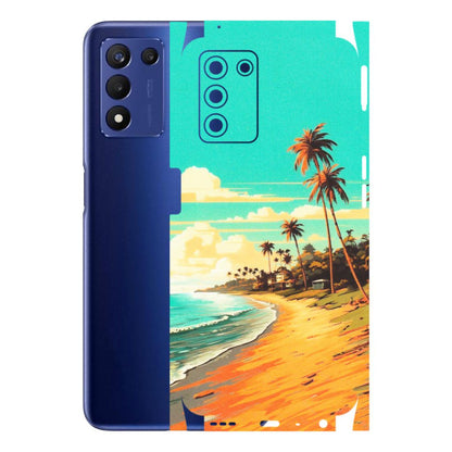 Realme Phone Skins (All Models) - Miami Beach - Matte Finish (M-136) Realme 9 5G SE