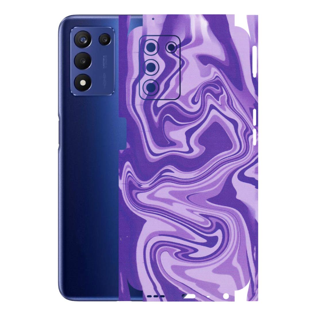 Realme Phone Skins (All Models) - Hazy Purple Nights - Matte Finish (M-14) Realme 9 5G SE