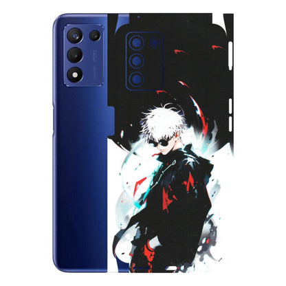 Realme Phone Skins (All Models) - Gojo Powerful Charater Kaisen Anime - Matte Finish (M-144) Realme 9 5G SE