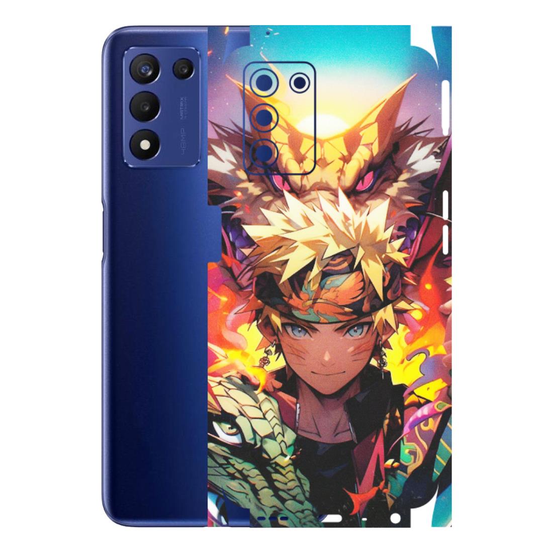 Realme Phone Skins (All Models) - Angry Naruto Anime - Matte Finish (M-148) Realme 9 5G SE
