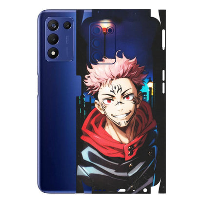 Realme Phone Skins (All Models) - Yuji Itadori Funny Face Anime - Matte Finish (M-152) Realme 9 5G SE