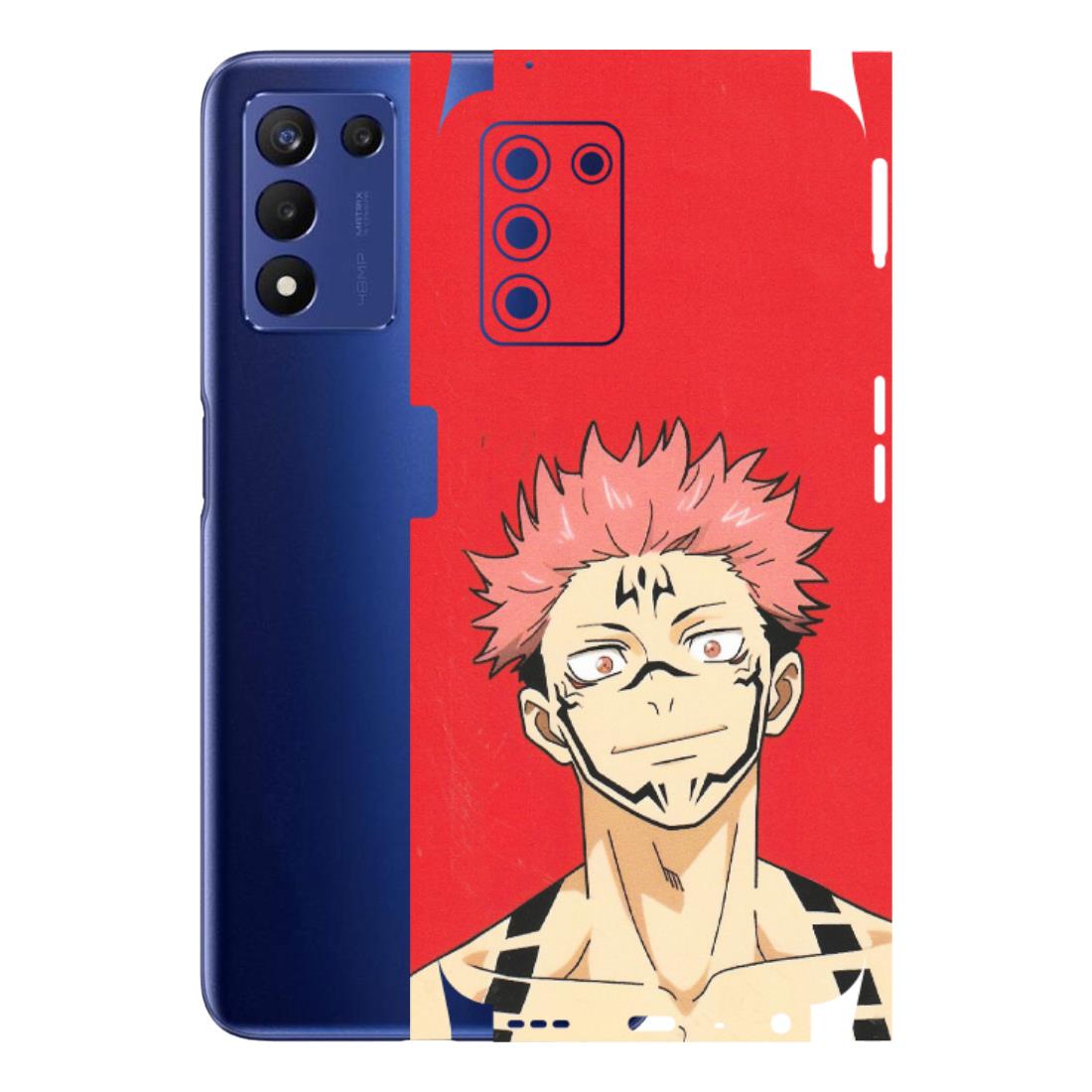 Realme Phone Skins (All Models) - Ryomen Sukuna Fun Anime - Matte Finish (M-153) Realme 9 5G SE