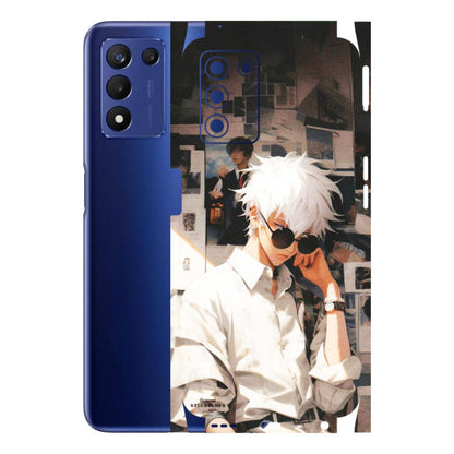 Realme Phone Skins (All Models) - Gojo Satoru Jujustu Kaisen Anime - Matte Finish (M-156) Realme 9 5G SE