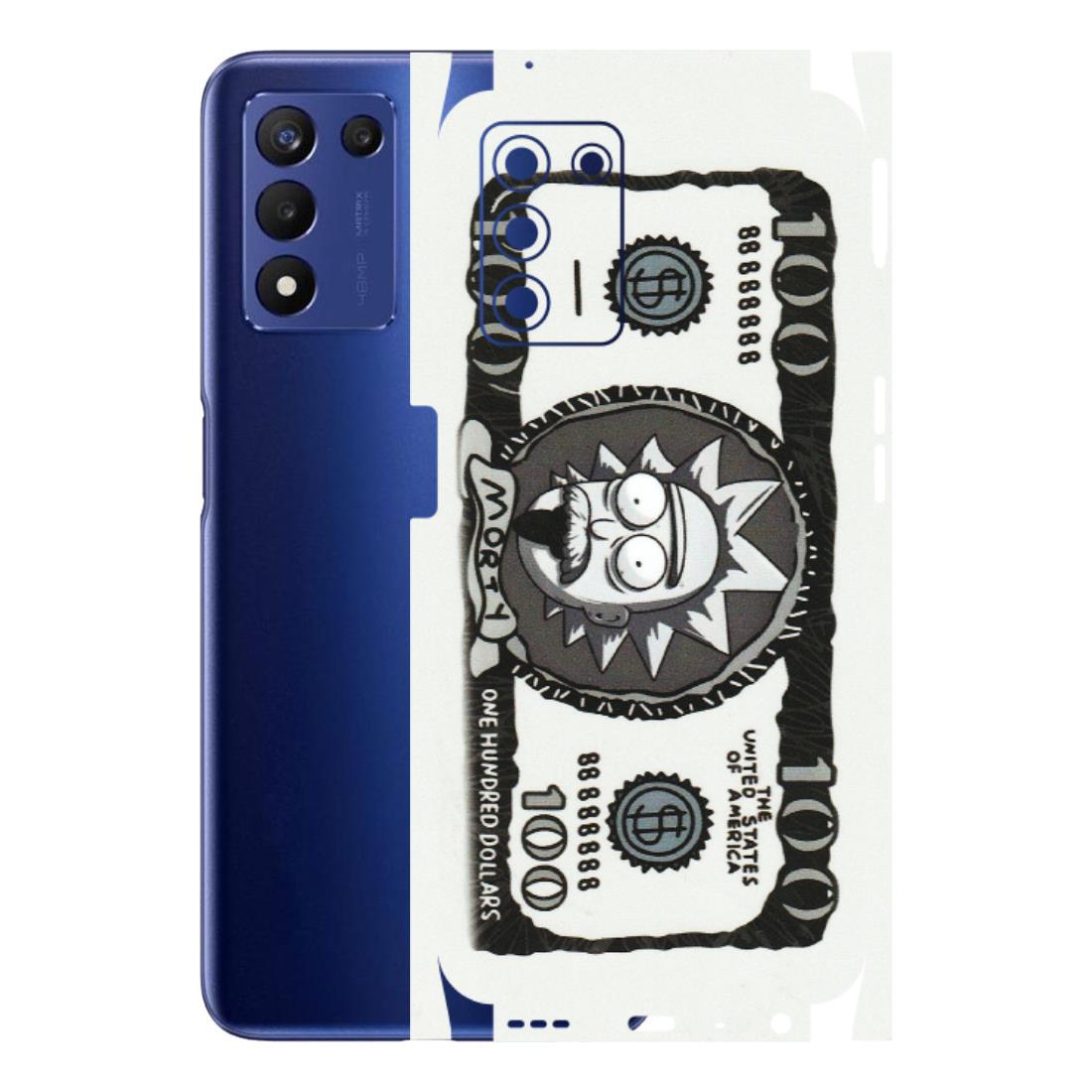 Realme Phone Skins (All Models) - Rick And Morty Hundred Dollar Anime - Matte Finish (M-161) Realme 9 5G SE