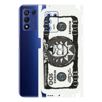 Realme Phone Skins (All Models) - Rick And Morty Hundred Dollar Anime - Matte Finish (M-161) Realme 9 5G SE
