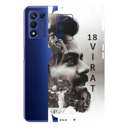 Realme Phone Skins (All Models) - Virat Kohli Cricketer - Matte Finish (M-163) Realme 9 5G SE