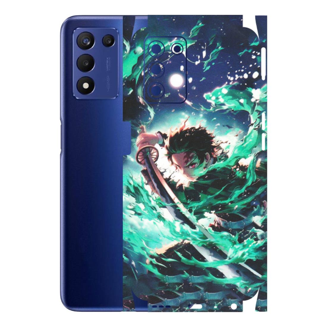 Realme Phone Skins (All Models) - Sword Fighter Anime - Matte Finish (M-29) Realme 9 5G SE