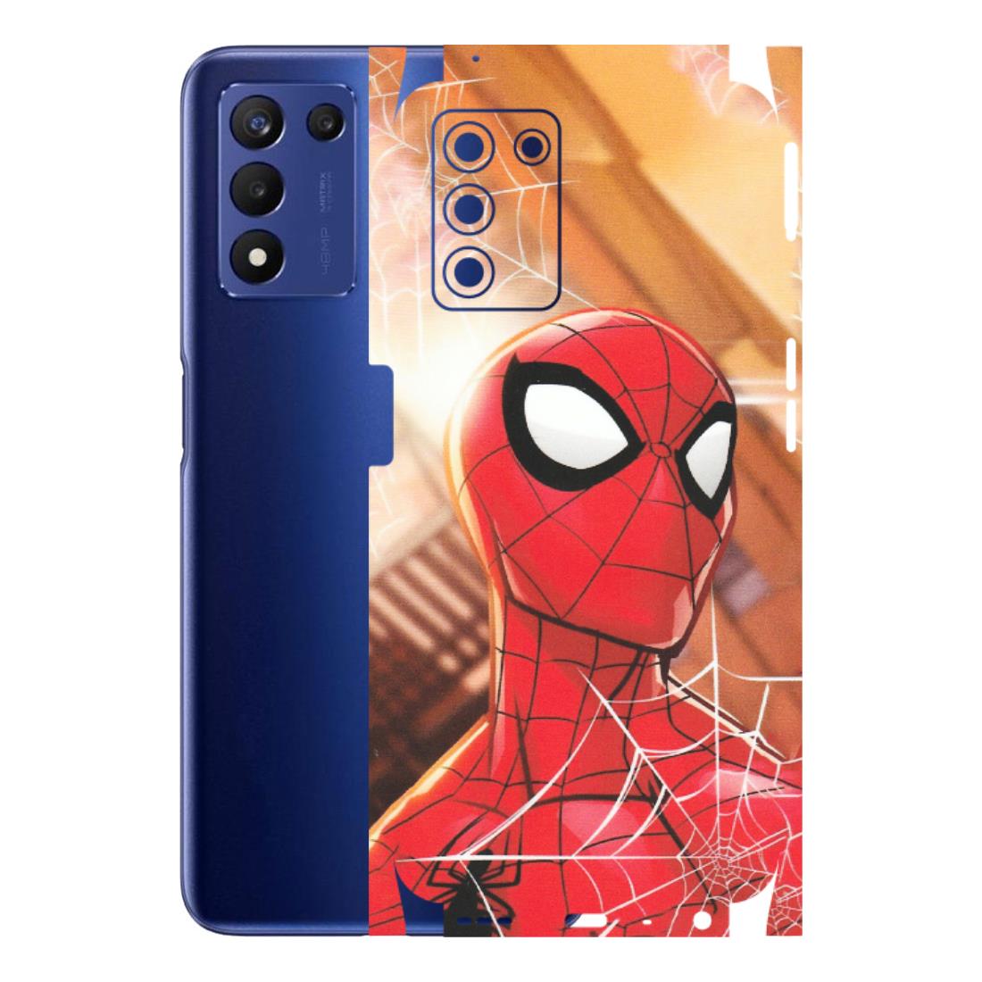 Realme Phone Skins (All Models) - Spiderman Face New - Matte Finish (M-41) Realme 9 5G SE