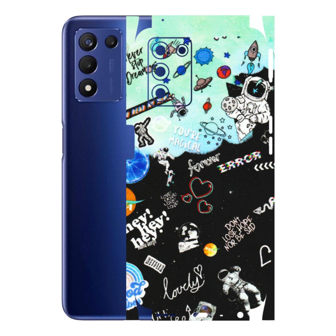 Realme Phone Skins (All Models) - Living In A Space Dream - Matte Finish (M-46) Realme 9 5G SE