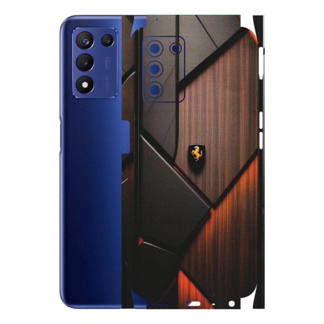 Realme Phone Skins (All Models) - Lambo Beauty Wood Pattern Sober - Matte Finish (M-51) Realme 9 5G SE
