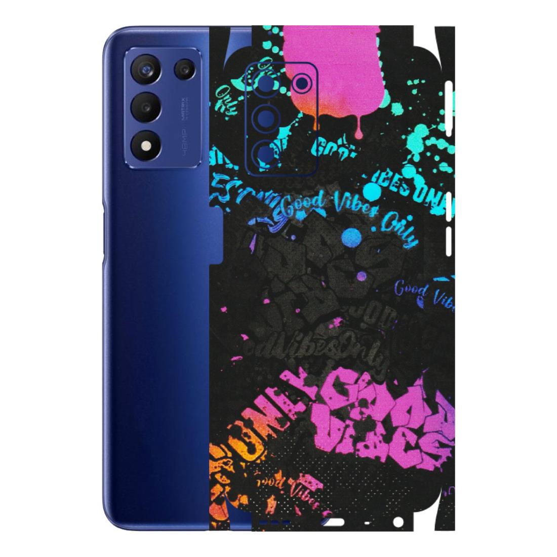 Realme Phone Skins (All Models) - Majestic Black Vibes - Matte Finish (M-62) Realme 9 5G SE