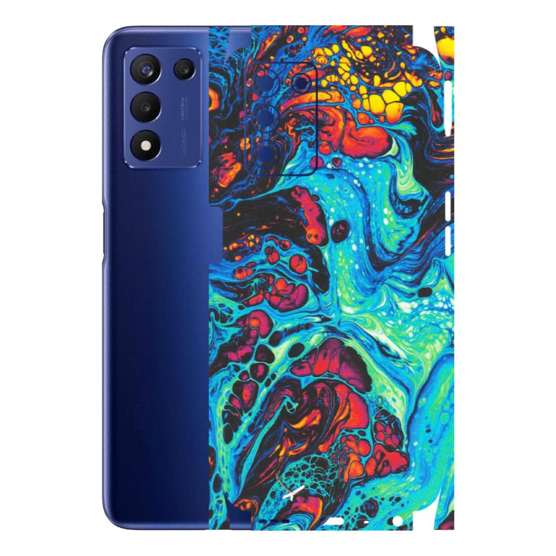 Realme Phone Skins (All Models) - Majestic Galactic Marbel - Matte Finish (M-85) Realme 9 5G SE