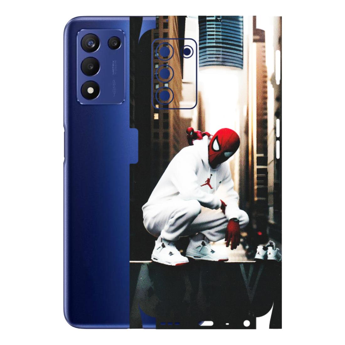 Realme Phone Skins (All Models) - Sportsman Spider Man - Matte Finish (M-94) Realme 9 5G SE