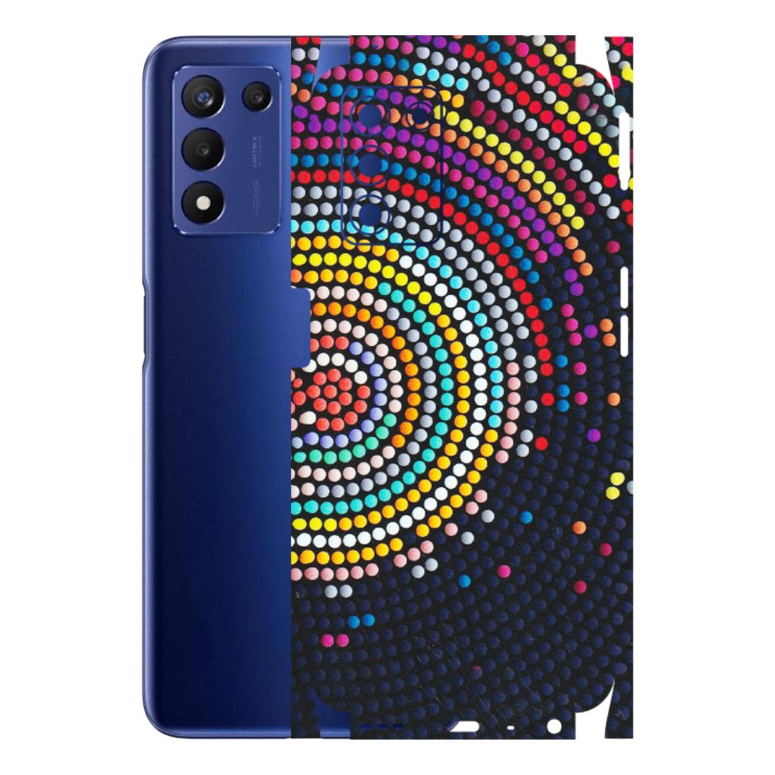 Realme Phone Skins (All Models) - Rainbow Dot Mandala - Matte Finish (M-97) Realme 9 5G SE