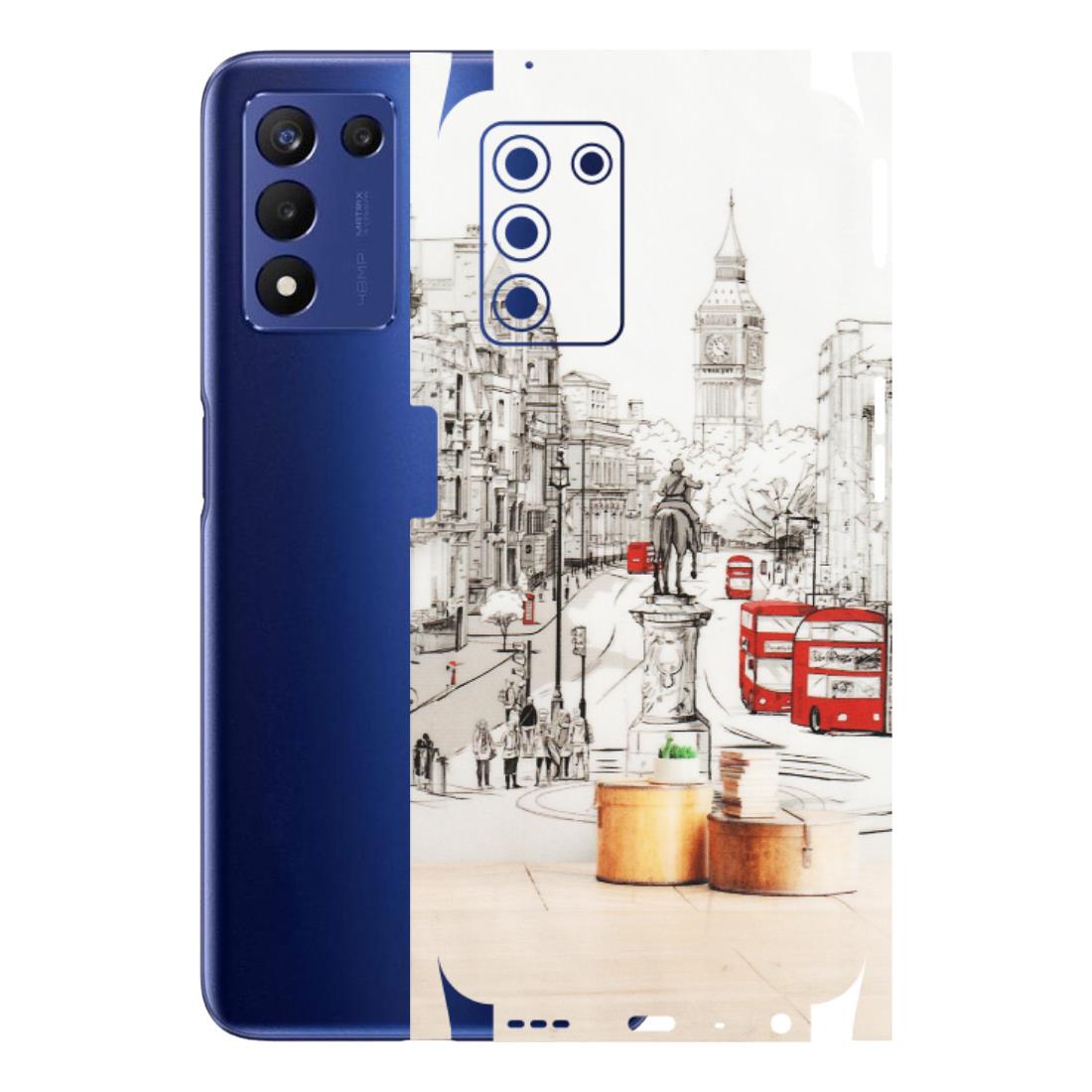 Realme Phone Skins (All Models) - London Street - Transparent Finish (T-02) Realme 9 5G SE