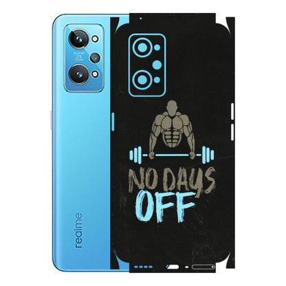 Realme Phone Skins (All Models) - Gym Lover - 3D Embossed Finish (L-127) Realme GT 2