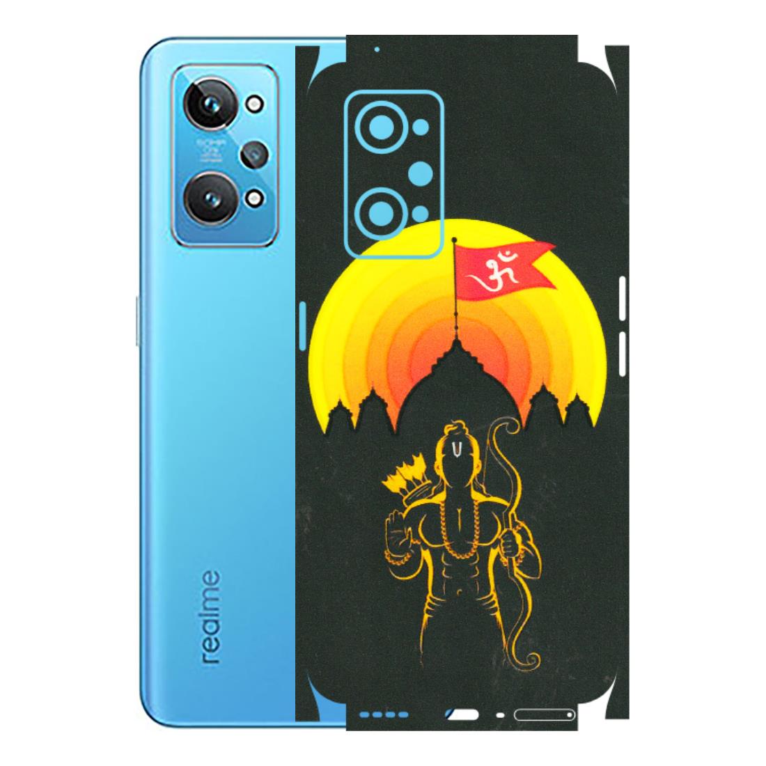 Realme Phone Skins (All Models) - Lord Ram - 3D Embossed Finish (L-132) Realme GT 2