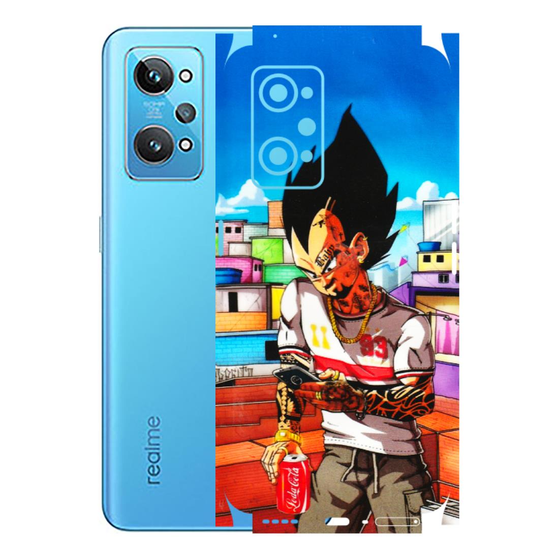 Realme Phone Skins (All Models) - Vegeta - 3D Embossed Finish (L-136) Realme GT 2
