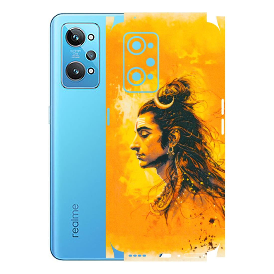 Realme Phone Skins (All Models) - Shiv Shakti - 3D Embossed Finish (L-14) Realme GT 2