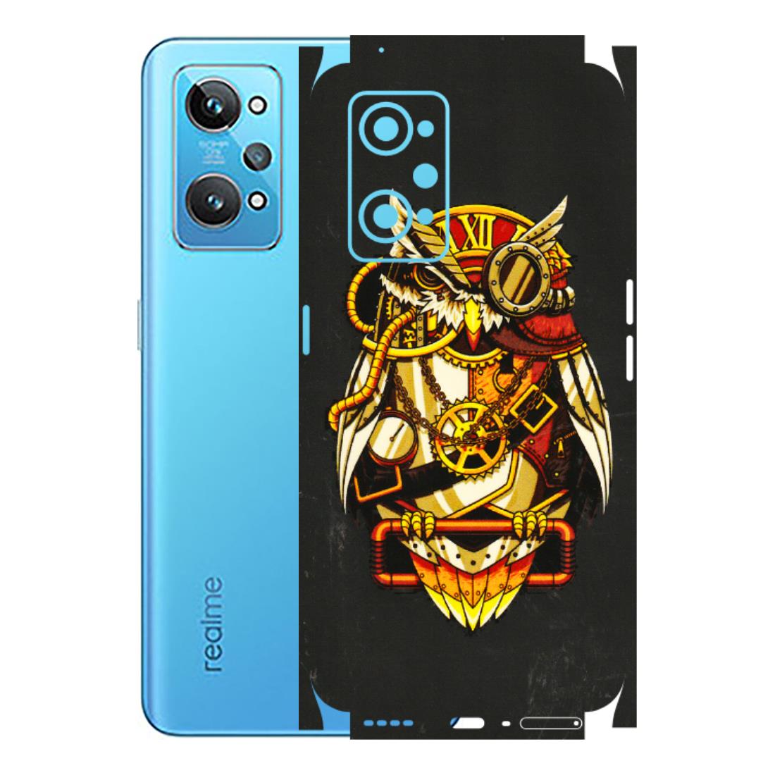 Realme Phone Skins (All Models) - Classy Smart Owl - 3D Embossed Finish (L-144) Realme GT 2