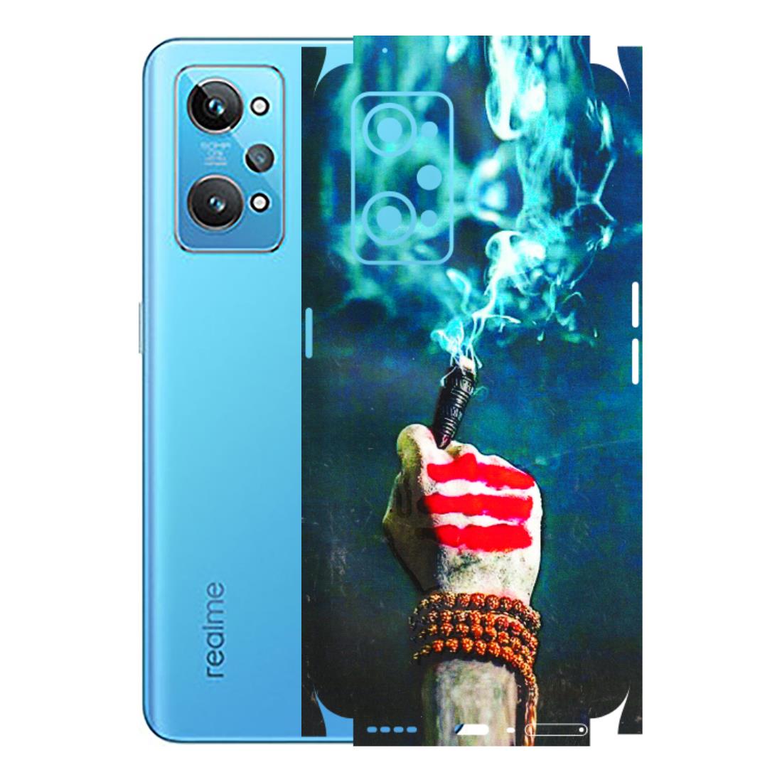 Realme Phone Skins (All Models) - Mahadev Bhakt - 3D Embossed Finish (L-146) Realme GT 2