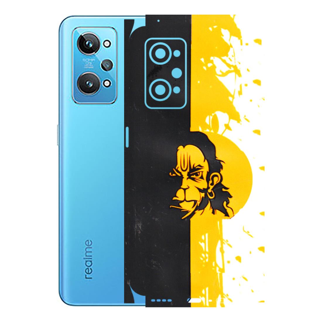 Realme Phone Skins (All Models) - Bajrangbali - 3D Embossed Finish (L-151) Realme GT 2