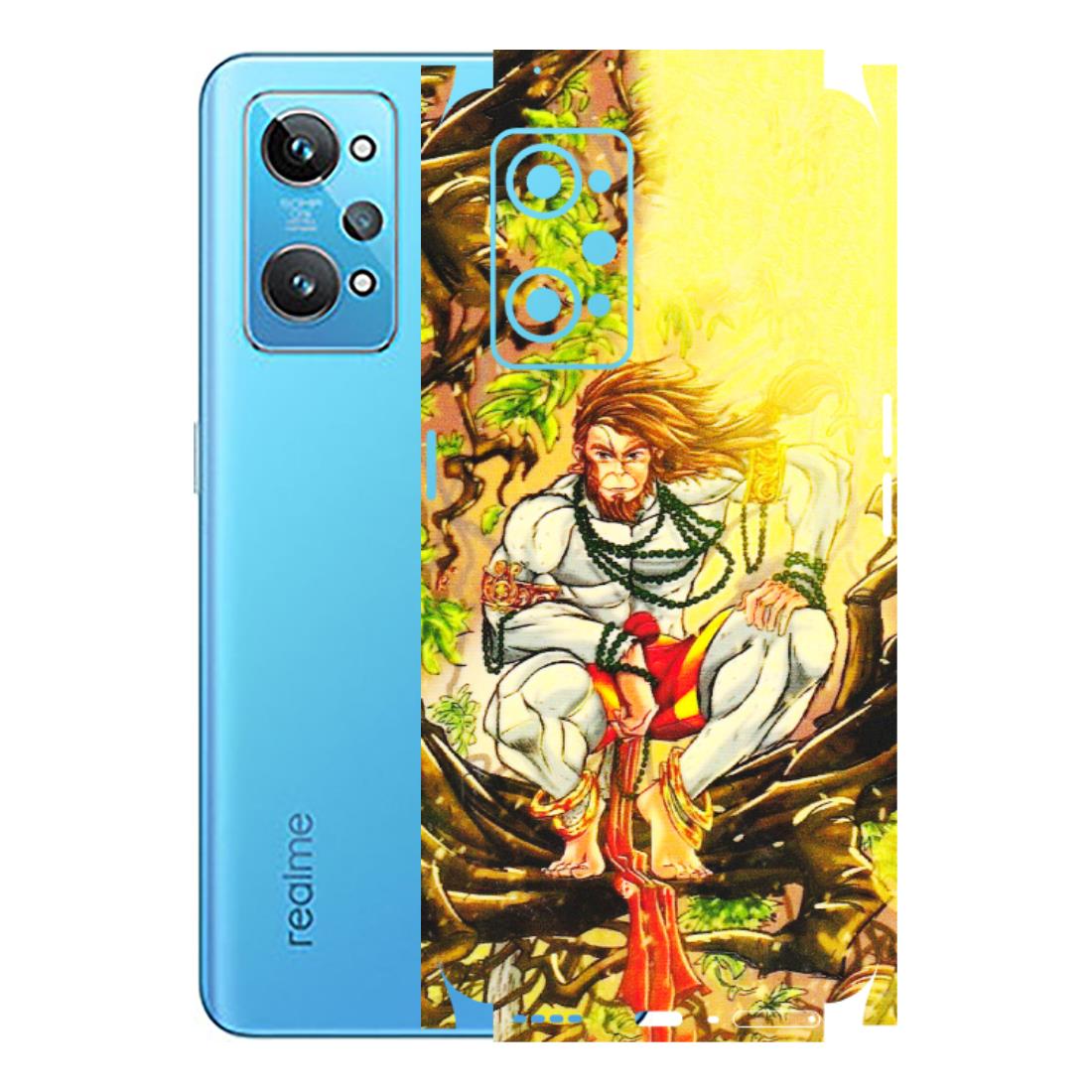 Realme Phone Skins (All Models) - Lord Hanuman - 3D Embossed Finish (L-152) Realme GT 2