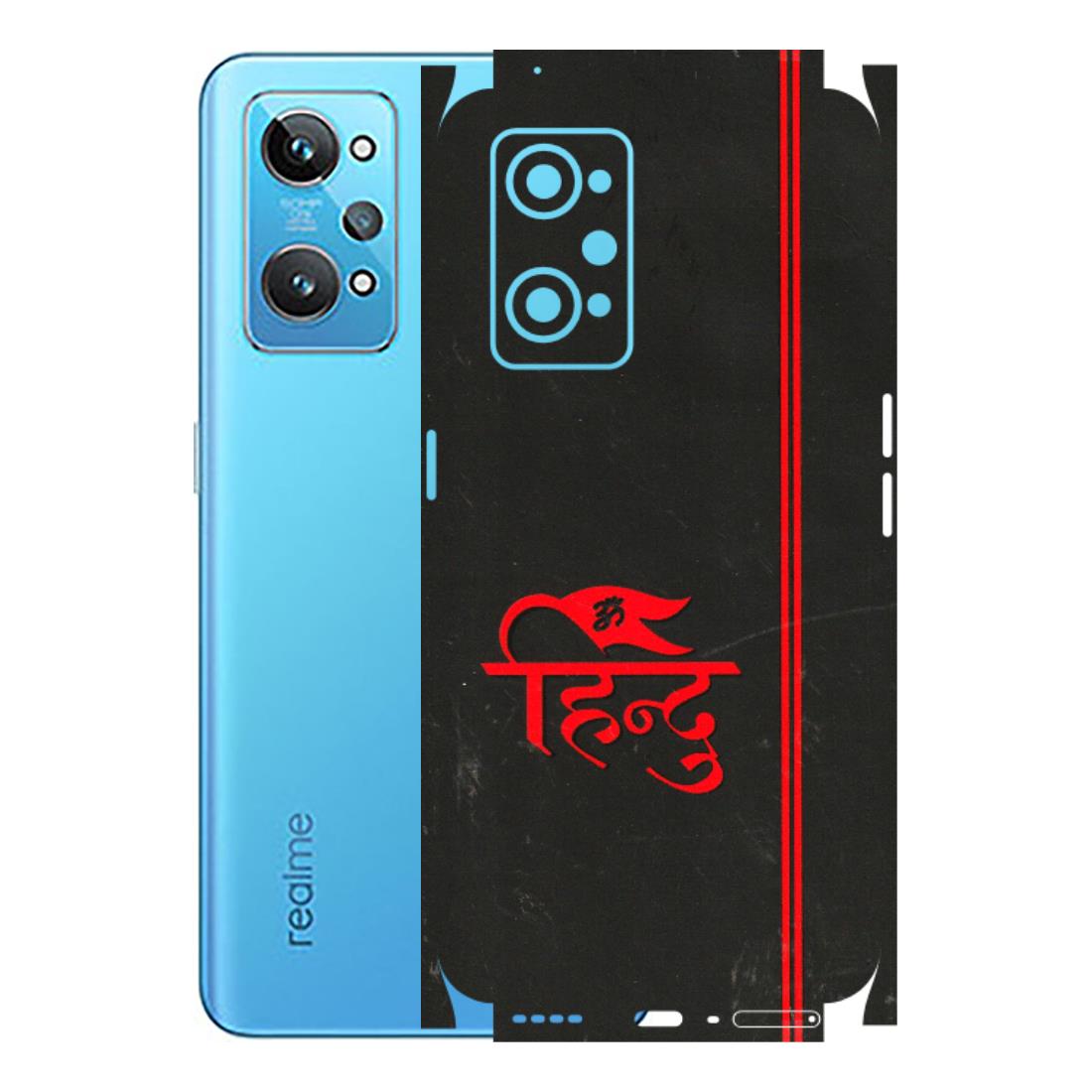 Realme Phone Skins (All Models) - Hindu Black - 3D Embossed Finish (L-153) Realme GT 2
