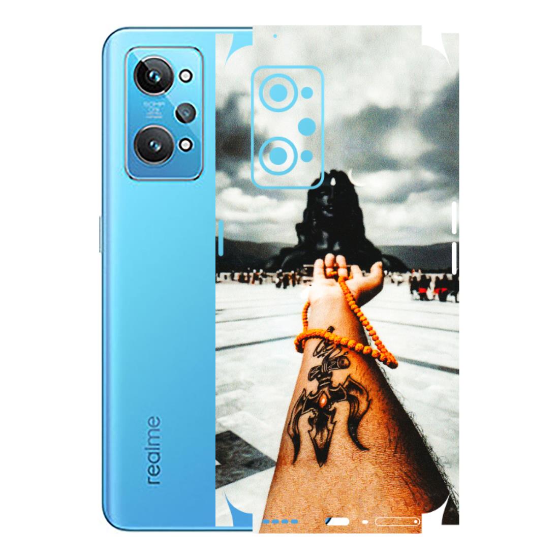 Realme Phone Skins (All Models) - Jai Adiyogi Mahakaal - 3D Embossed Finish (L-164) Realme GT 2