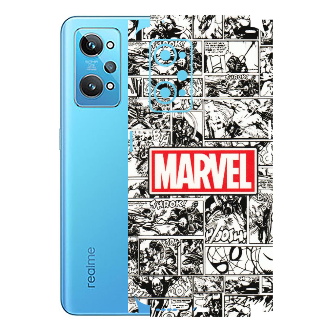Realme Phone Skins (All Models) - Marvel Comic - 3D Embossed Finish (L-171) Realme GT 2