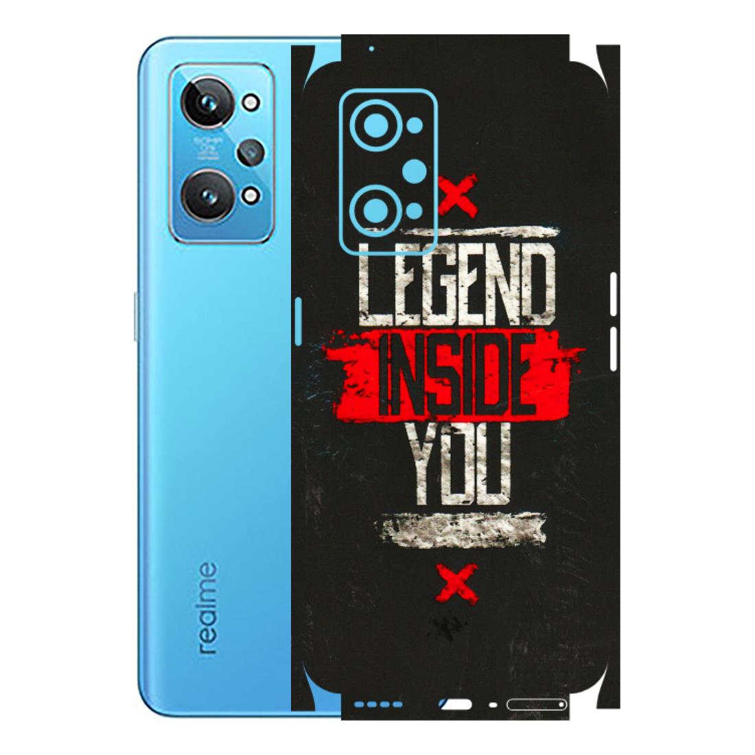 Realme Phone Skins (All Models) - Legend Inside You - 3D Embossed Finish (L-186) Realme GT 2