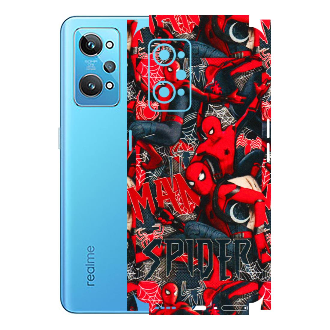 Realme Phone Skins (All Models) - SpiderMan Cool - 3D Embossed Finish (L-188) Realme GT 2