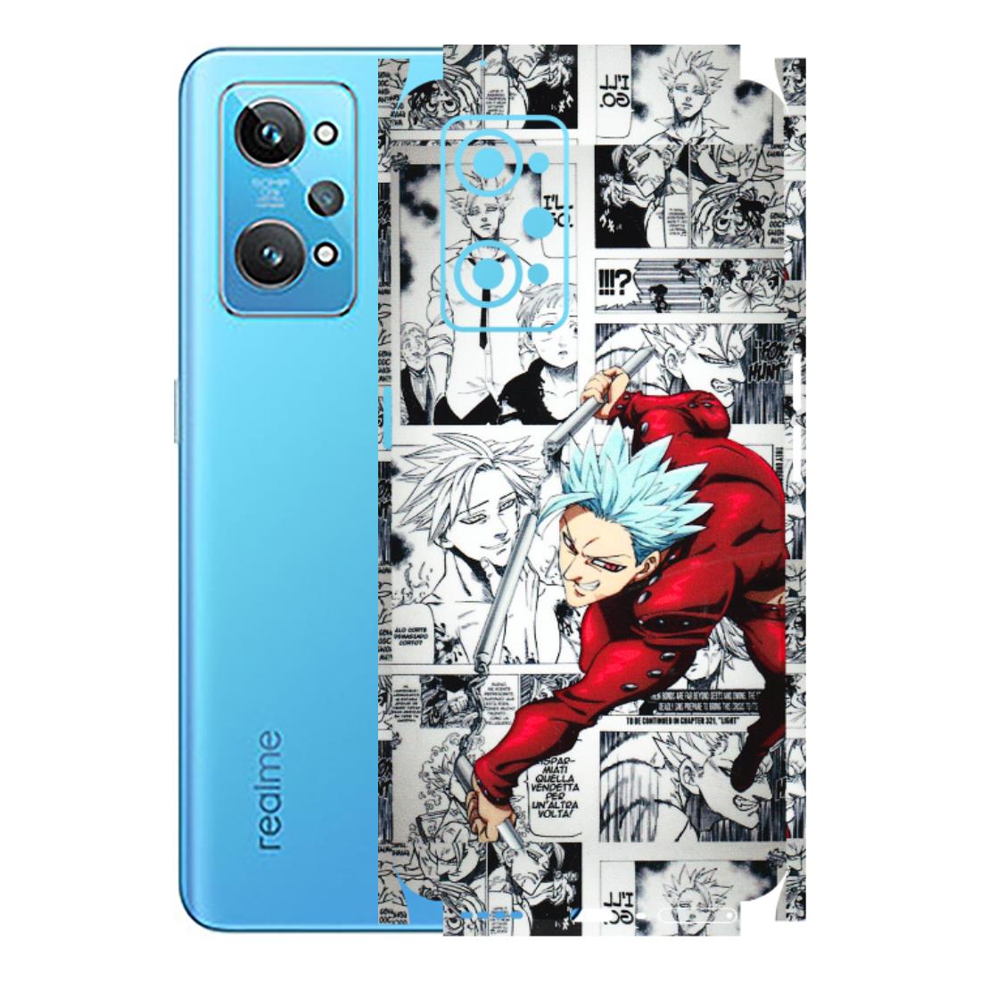 Realme Phone Skins (All Models) - Anime Comic - 3D Embossed Finish (L-192) Realme GT 2