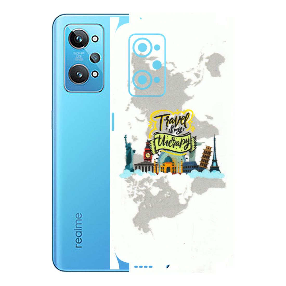 Realme Phone Skins (All Models) - Travel Therapy - 3D Embossed Finish (L-199) Realme GT 2