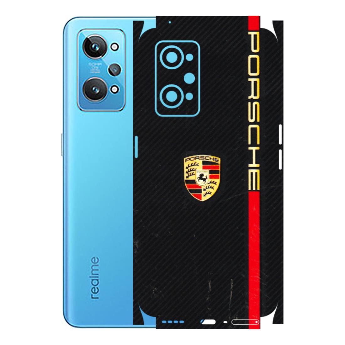 Realme Phone Skins (All Models) - Premium Porsche - 3D Embossed Finish (L-225) Realme GT 2