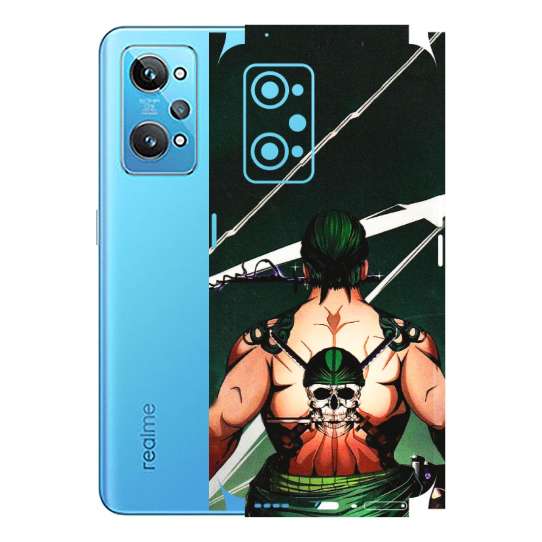 Realme Phone Skins (All Models) - Zoro Anime - 3D Embossed Finish (L-23) Realme GT 2