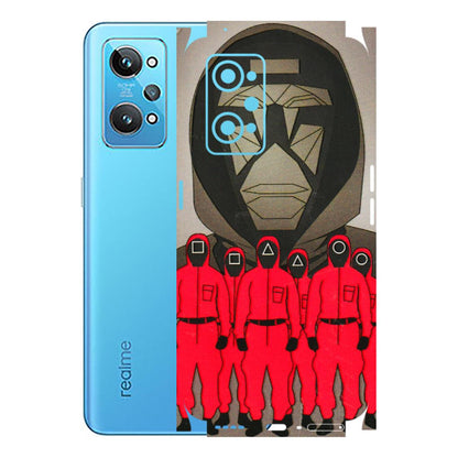 Realme Phone Skins (All Models) - Squid Game Hero - 3D Embossed Finish (L-245) Realme GT 2
