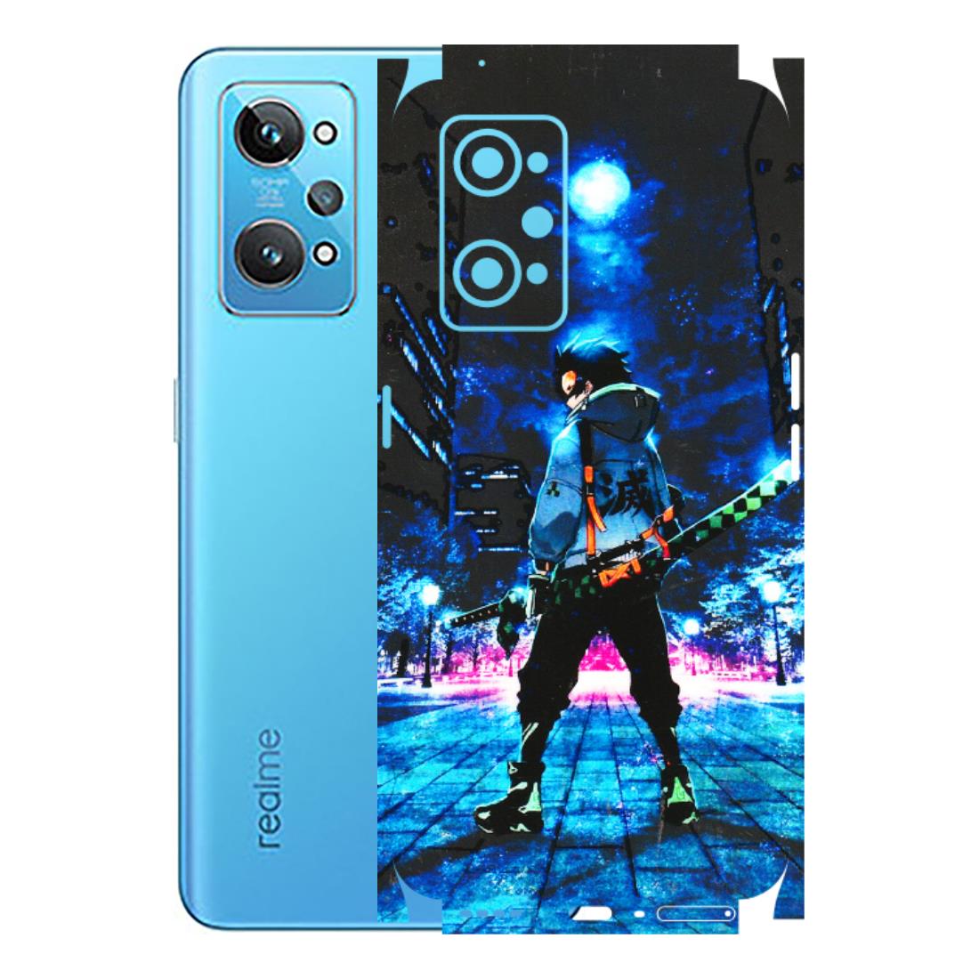 Realme Phone Skins (All Models) - Demon Slayer Sword - 3D Embossed Finish (L-247) Realme GT 2