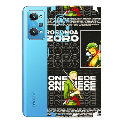 Realme Phone Skins (All Models) - One Piece Zoro - 3D Embossed Finish (L-250) Realme GT 2