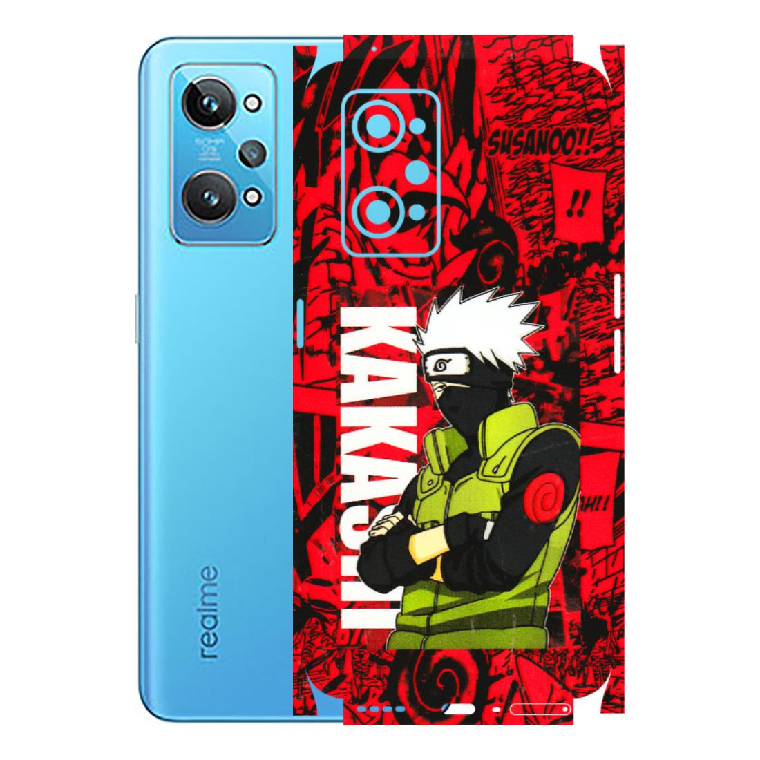Realme Phone Skins (All Models) - Kakashi Red Anime - 3D Embossed Finish (L-251) Realme GT 2