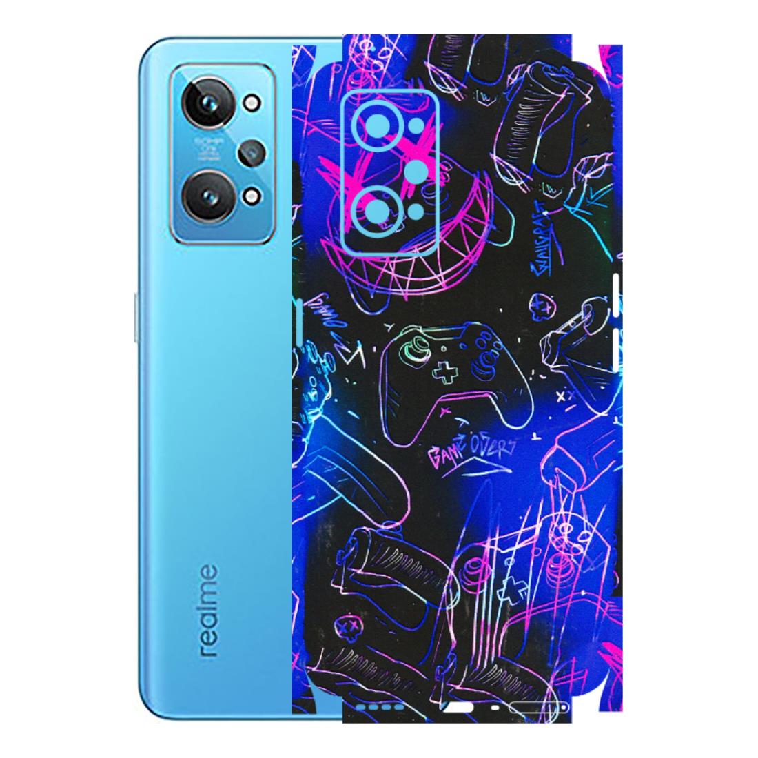 Realme Phone Skins (All Models) - Gamers Paradise - 3D Embossed Finish (L-258) Realme GT 2