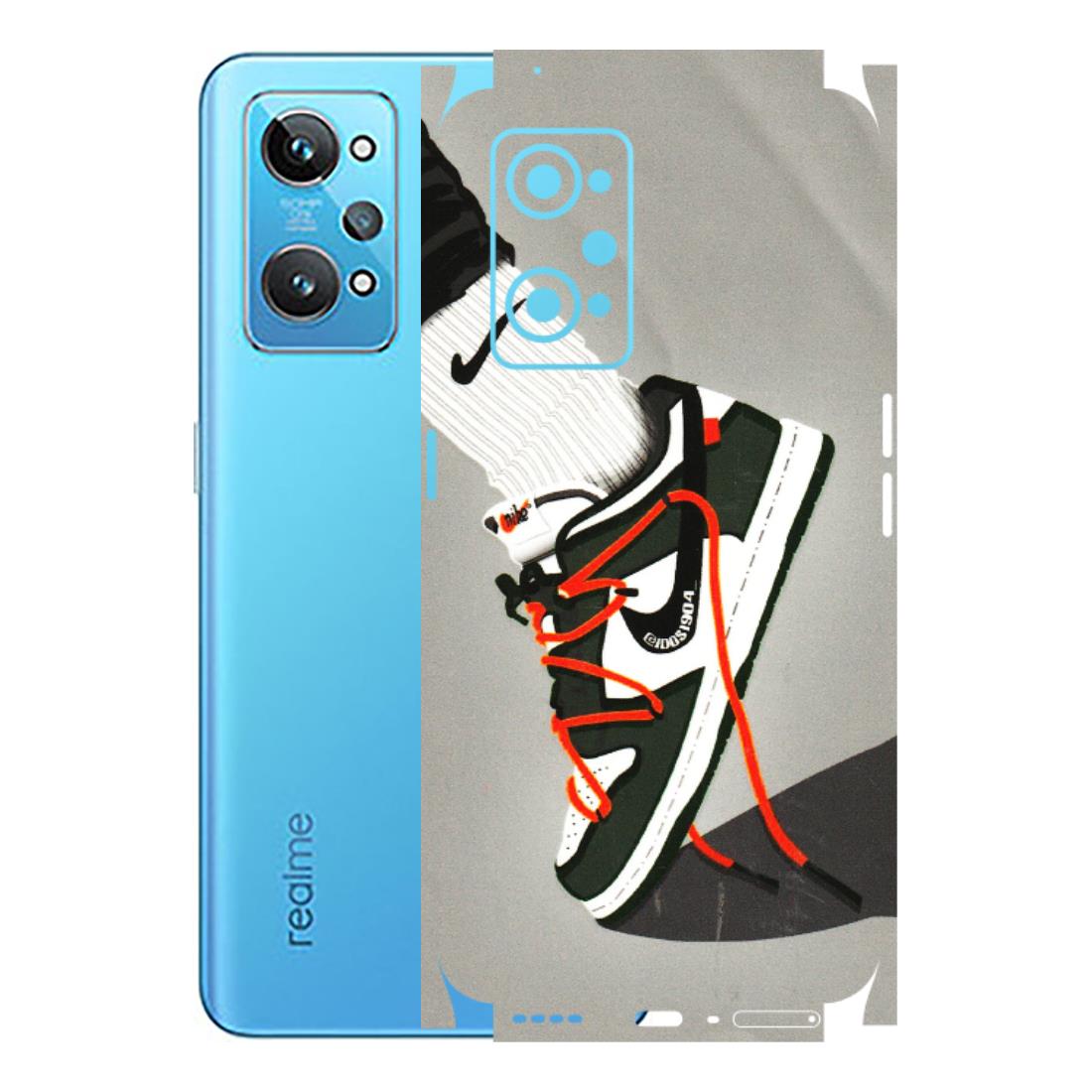 Realme Phone Skins (All Models) - New Grey Sneaker - 3D Embossed Finish (L-261) Realme GT 2