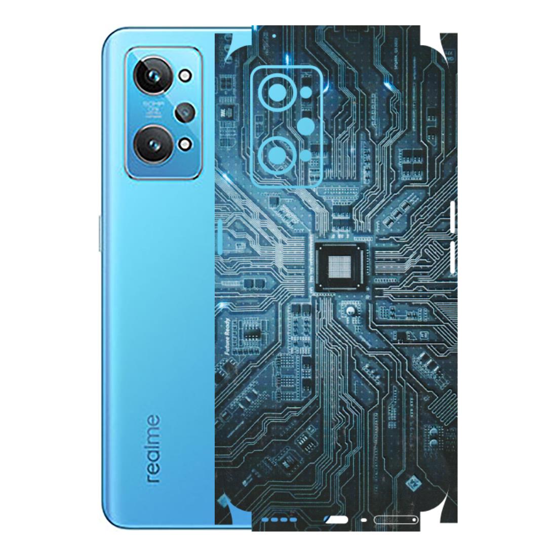 Realme Phone Skins (All Models) - Original Circuit - 3D Embossed Finish (L-267) Realme GT 2