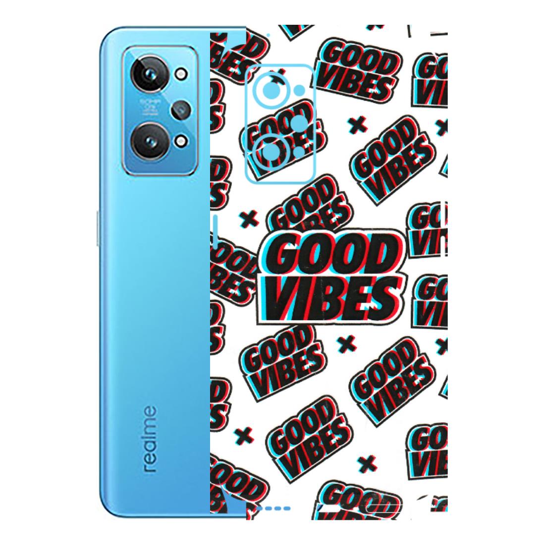 Realme Phone Skins (All Models) - Good Vibes - 3D Embossed Finish (L-282) Realme GT 2