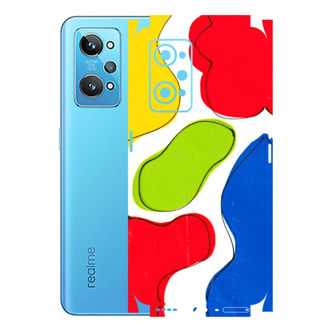 Realme Phone Skins (All Models) - RGB Colour Paint - 3D Embossed Finish (L-284) Realme GT 2