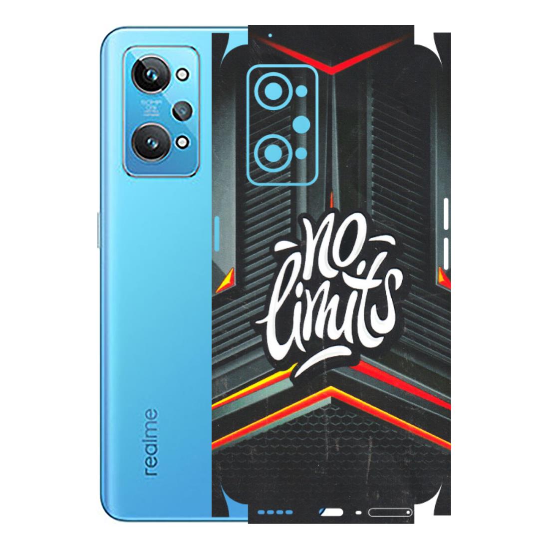 Realme Phone Skins (All Models) - No Limits - 3D Embossed Finish (L-286) Realme GT 2
