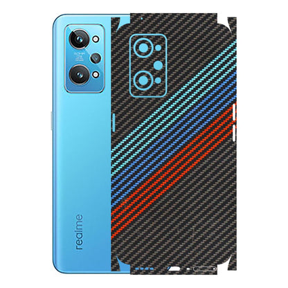 Realme Phone Skins (All Models) - Carbon BM - 3D Embossed Finish (L-302) Realme GT 2