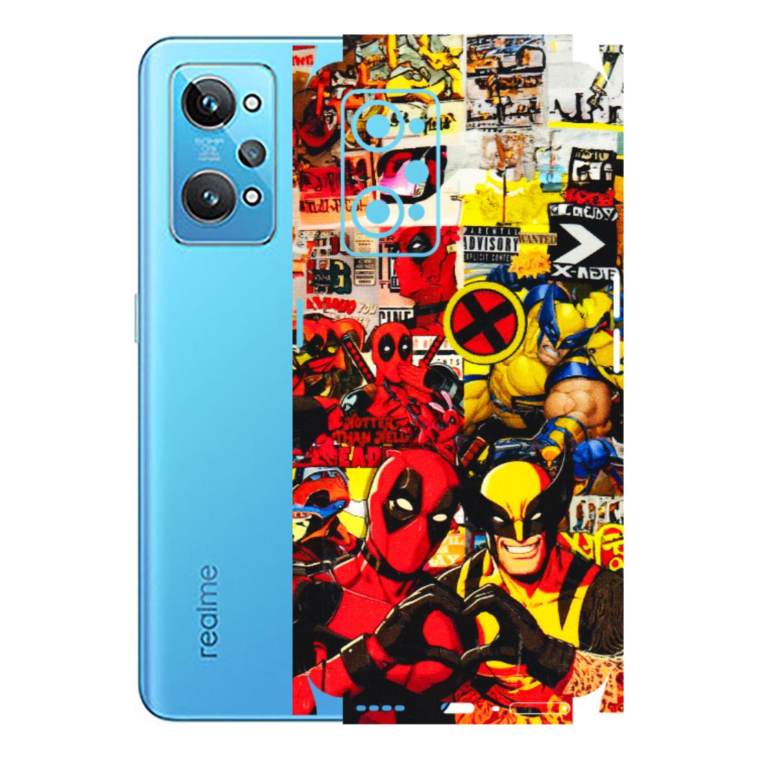 Realme Phone Skins (All Models) - Spidy Wolverine - 3D Embossed Finish (L-310) Realme GT 2