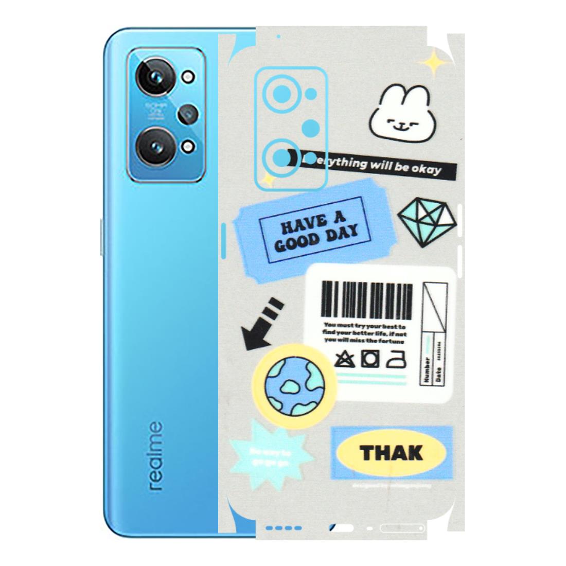 Realme Phone Skins (All Models) - Will Be Okay Design - 3D Embossed Finish (L-316) Realme GT 2